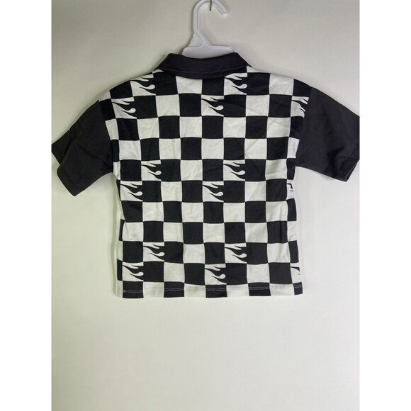 Zara x Hot Wheels Double Sided Collared Polo Shirt Short Sleeve Boys Size 3T - Picture 2 of 6